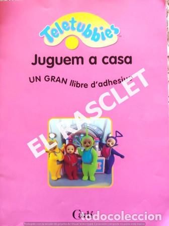 Libros de segunda mano: ANTIG&Uuml;O LIBRO - TELETUBBIES -LIBRO DE ADHESIVOS - Foto 2