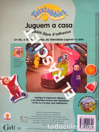 Libros de segunda mano: ANTIG&Uuml;O LIBRO - TELETUBBIES -LIBRO DE ADHESIVOS - Foto 4