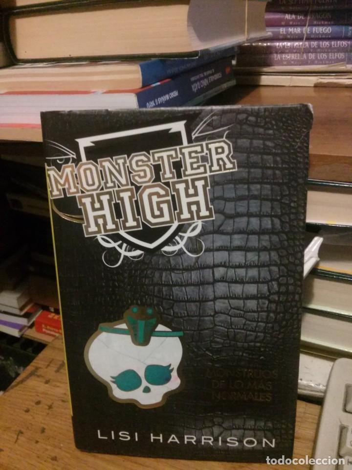 Libros de segunda mano: MONSTER HIGH, MONSTRUOS DE LO MAS NORMALES, LISI HARRISON