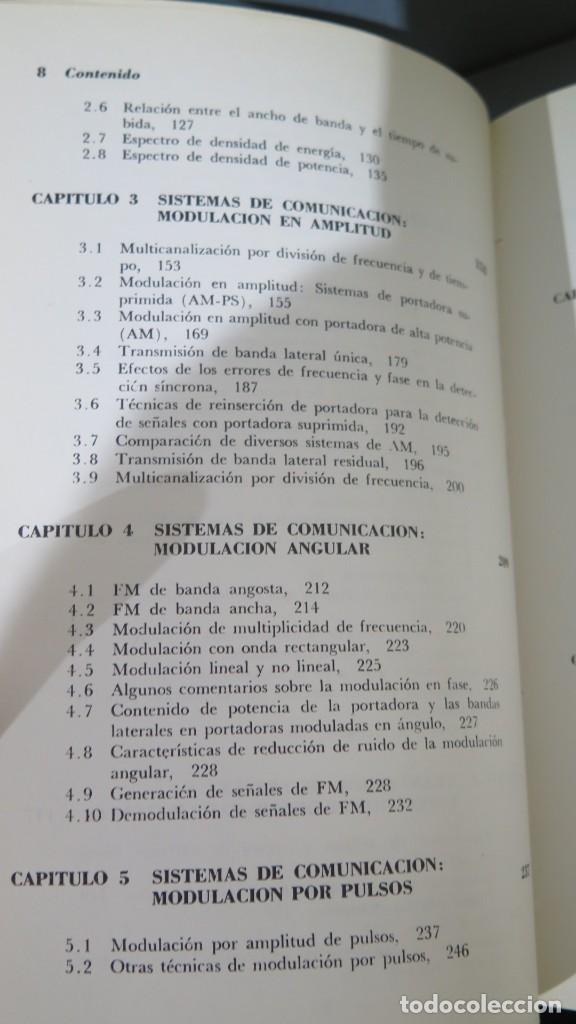 Libros de segunda mano: INTRODUCCION A LA TEORIA Y SISTEMAS DE COMUNICACION. LATHI - Foto 4
