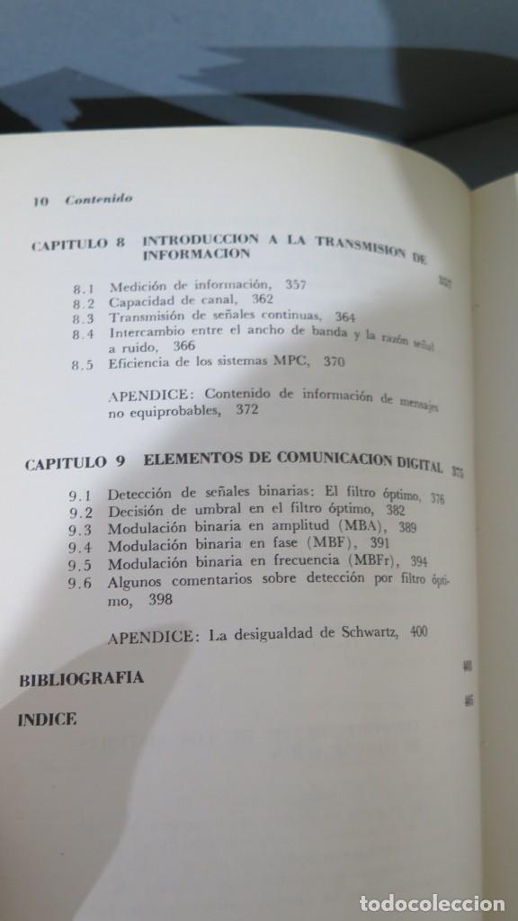 Libros de segunda mano: INTRODUCCION A LA TEORIA Y SISTEMAS DE COMUNICACION. LATHI - Foto 6
