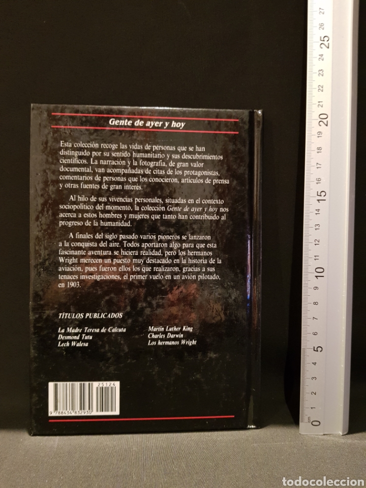Libros de segunda mano: Los hermanos Wright Los pioneros de la aviaci&oacute;n. Ediciones SM. A&ntilde;o 1990 - Foto 2
