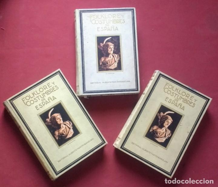 Libros de segunda mano: FOLKLORE Y COSTUMBRES DE ESPA&Ntilde;A - ED. ALBERTO MARTIN 1931 - Foto 1
