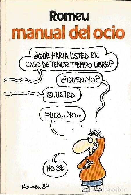 Libros de segunda mano: LIBRO, &rdquo;MANUAL DEL OCIO&rdquo; DE CARLOS ROMEU M&Uuml;LLER, EDICI&Oacute;N 1984 - Foto 1