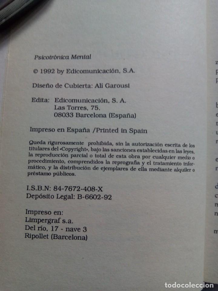 Libros de segunda mano: PSICOTRONICA MENTAL / MICHEL T. ARDAN - Foto 4