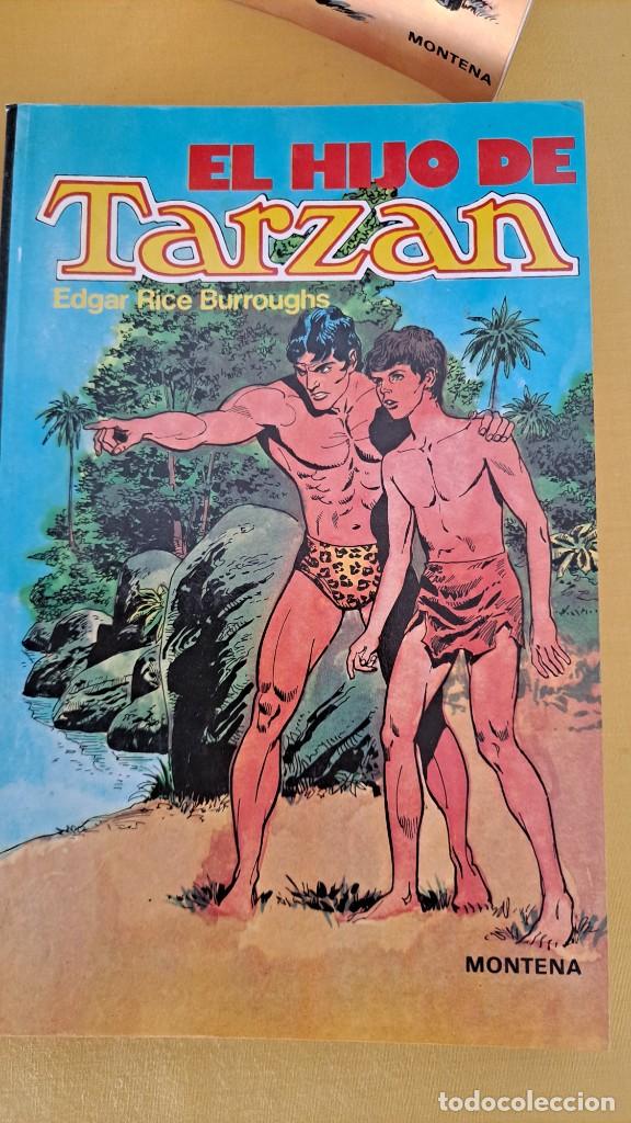 Libros de segunda mano: EDGAR RICE BURROUGHS - TARZAN (4 LIBROS) - EDICIONES MONTENA 1981 - Foto 5