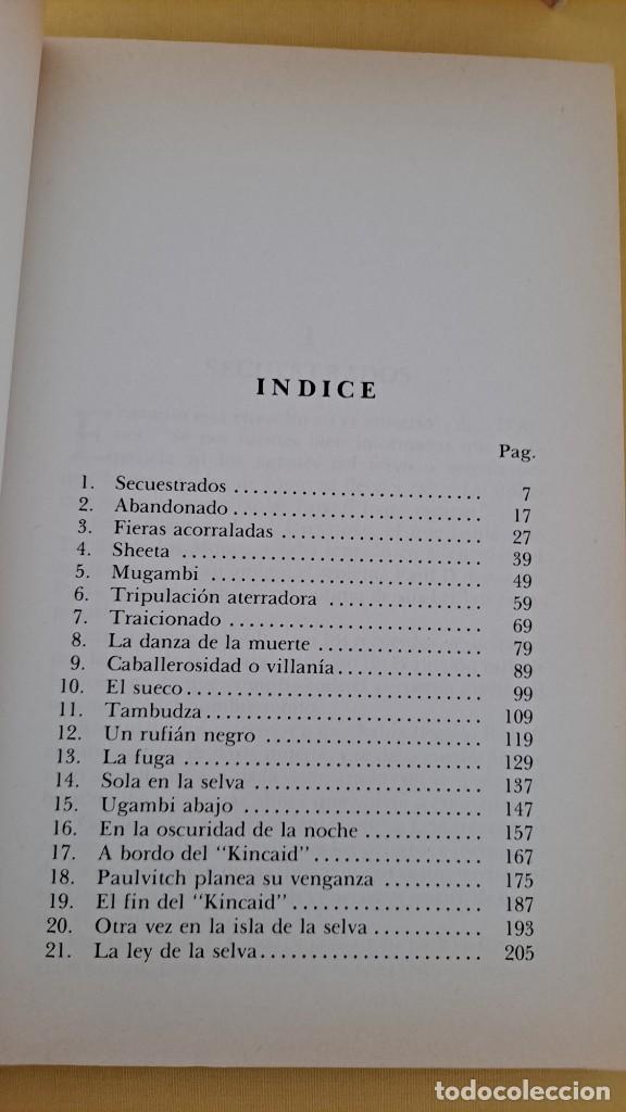 Libros de segunda mano: EDGAR RICE BURROUGHS - TARZAN (4 LIBROS) - EDICIONES MONTENA 1981 - Foto 7