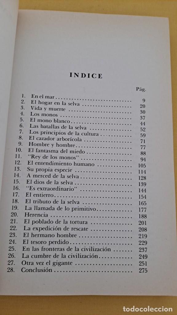 Libros de segunda mano: EDGAR RICE BURROUGHS - TARZAN (4 LIBROS) - EDICIONES MONTENA 1981 - Foto 9