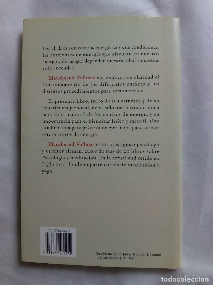 Libros de segunda mano: TRABAJAR CON LOS CHAKRAS / KLAUSBERND VOLLMAR - Foto 2