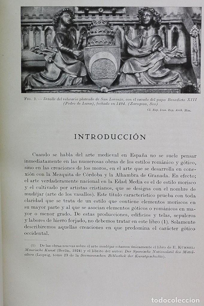 Libros de segunda mano: El estilo g&oacute;tico en Espa&ntilde;a. Augusto L. Mayer - Foto 3