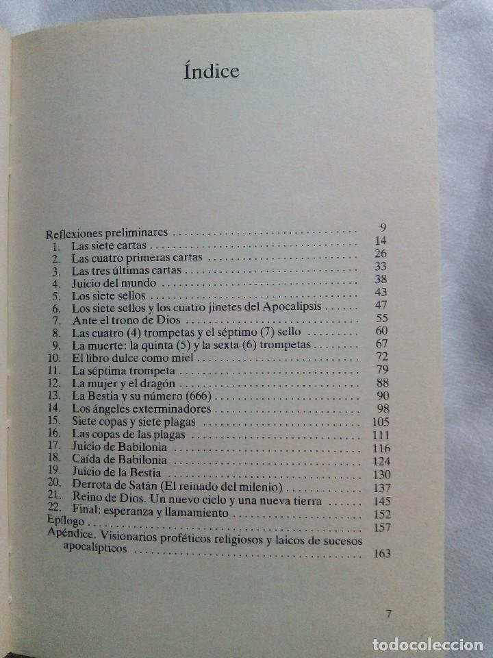 Libros de segunda mano: EL APOCALIPSIS PROF&Eacute;TICO DE SAN JUAN / JOAN LLARCH - Foto 6