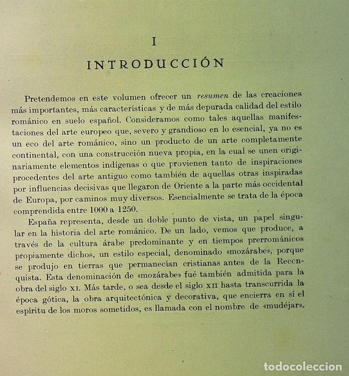 Libros de segunda mano: El estilo Rom&aacute;nico en Espa&ntilde;a. Augusto L. Mayer - Foto 3