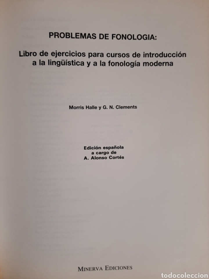 Libros de segunda mano: PROBLEMAS DE FONOLOG&Iacute;A - Foto 2