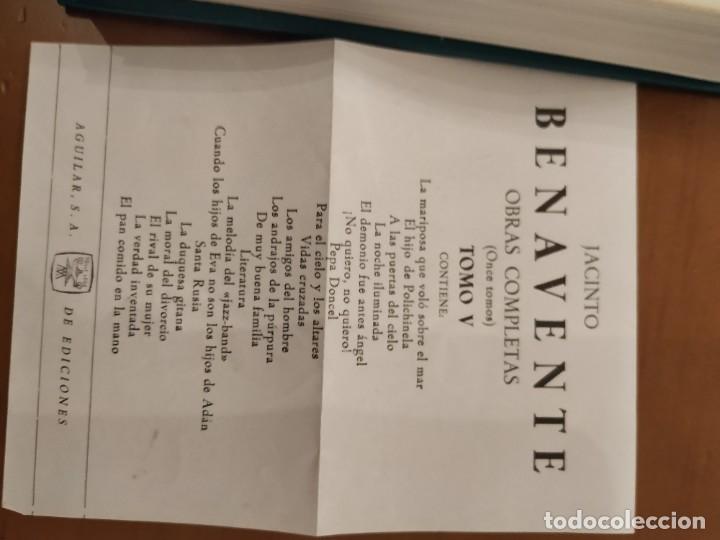 Libros de segunda mano: JACINTO BENAVENTE OBRAS COMPLETAS AGUILAR - Foto 12