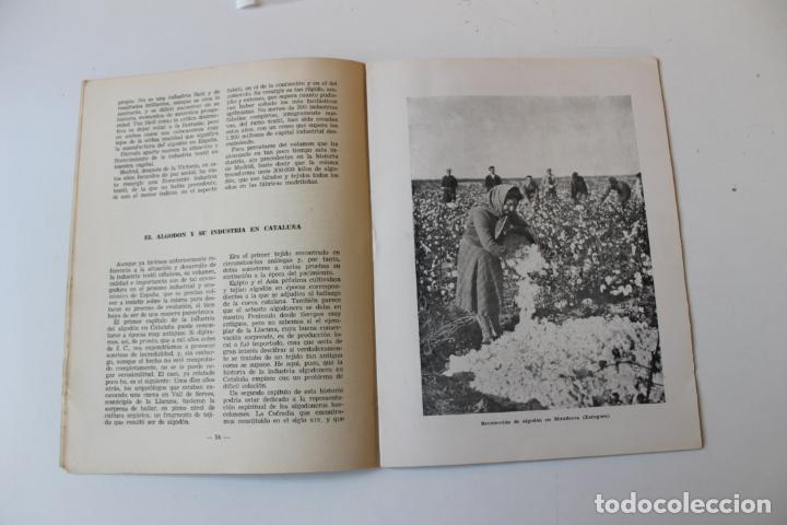 Libros de segunda mano: EL ALGODON. TEMAS ESPA&Ntilde;OLES, MADRID 1956 - Foto 5