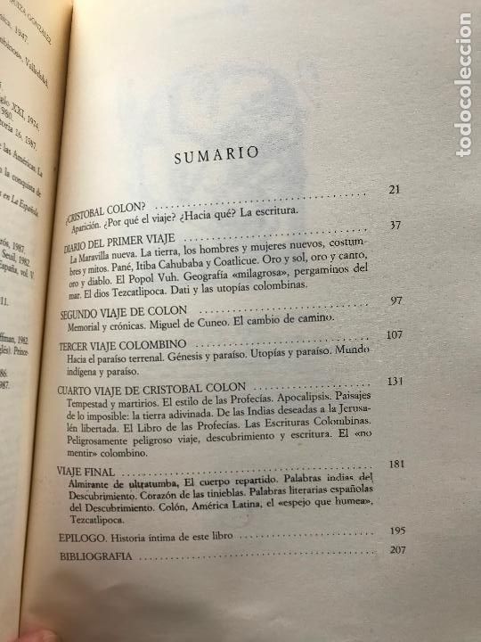 Libros de segunda mano: JOS&Eacute; IGNACIO UZQUIZA. EL ESPEJO QUE HUMEA. CRISTOBAL COL&Oacute;N - Foto 5