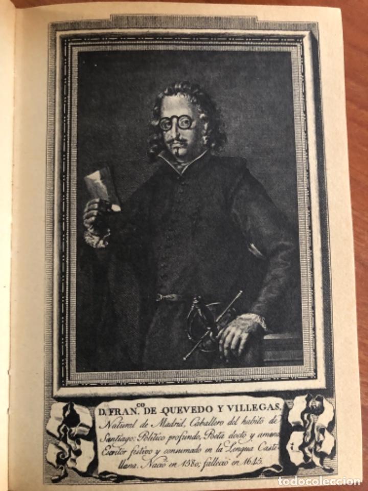 Libros de segunda mano: Antiguo libro Francisco de Quevedo - Foto 3
