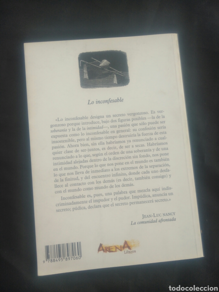 Libros de segunda mano: Maurice Blanchot. La comunidad inconfesable. - Foto 2