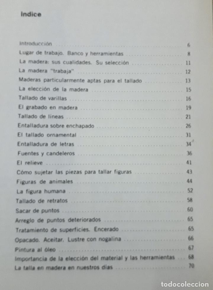 Libros de segunda mano: Tallado en madera. H. Hoppe - Foto 2