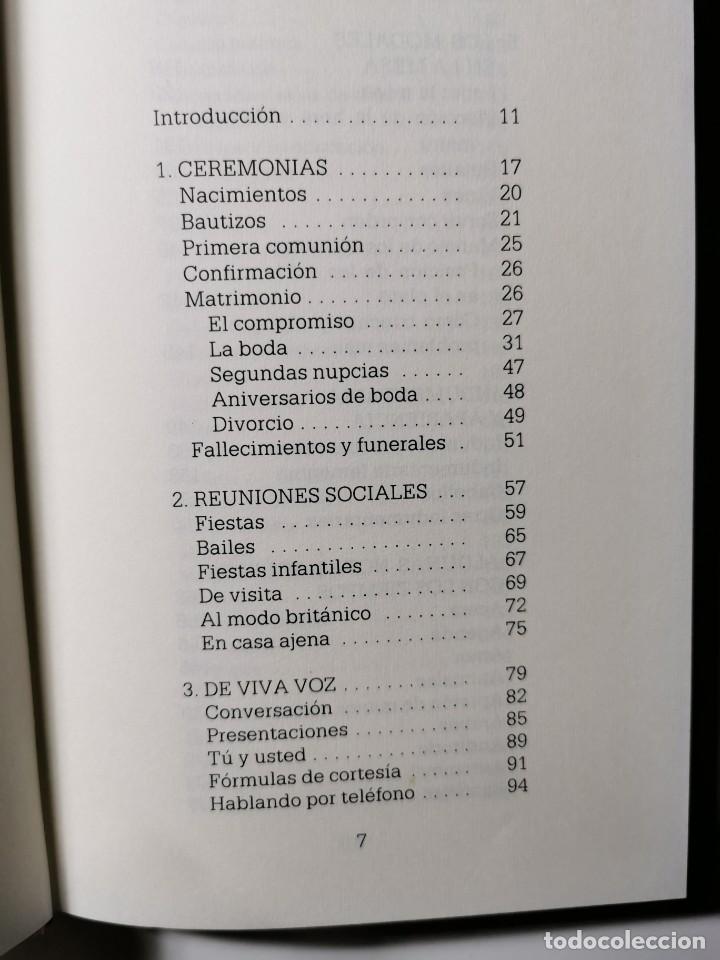 Libros de segunda mano: MANUAL DE LAS BUENAS MANERAS (ANGEL AMABLE) - Foto 2