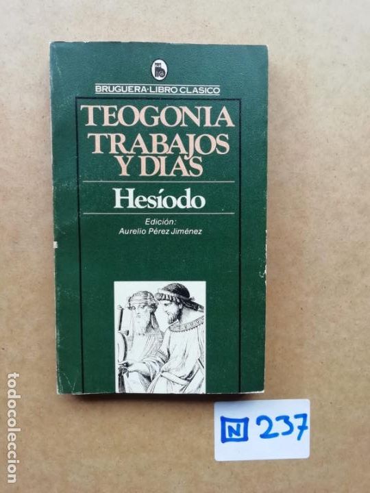 Libros de segunda mano: Teogon&iacute;a Trabajos Y Dias - Foto 1
