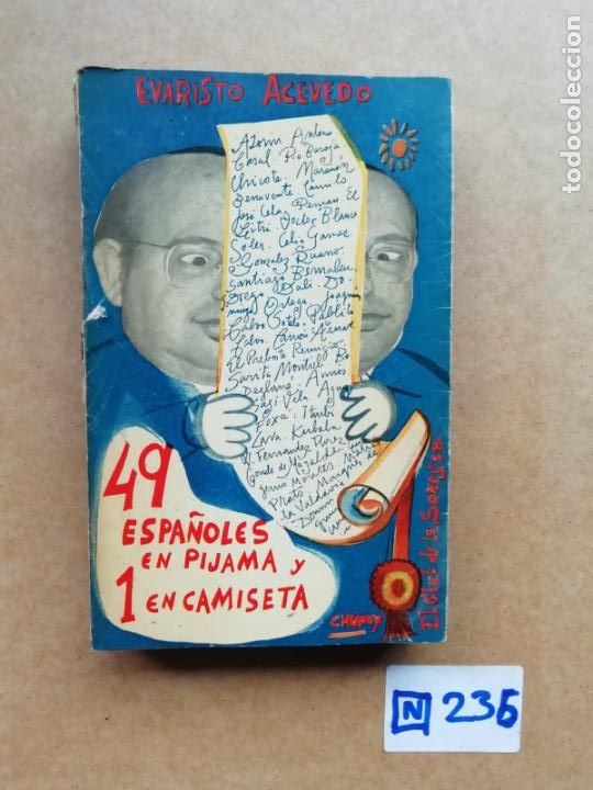 Libros de segunda mano: 49 Espa&ntilde;oles En Pijamas Y 1 En Camiseta - Foto 1