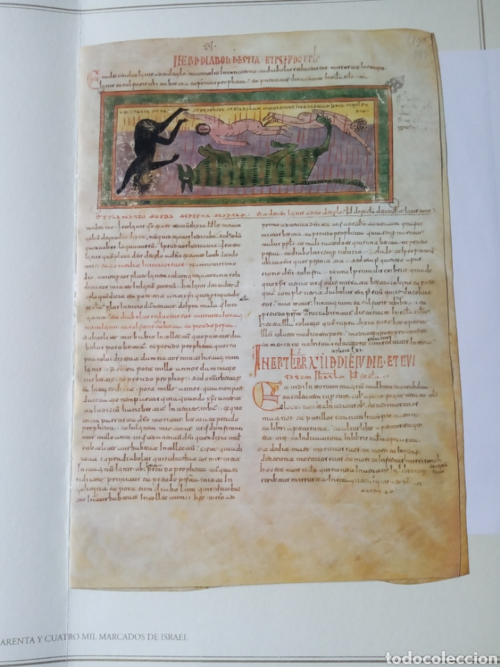 Libros de segunda mano: Facs&iacute;mil Beato de Liebana Codex Urgellensis. - Foto 5