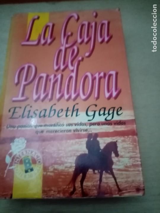 Libros de segunda mano: LA CAJA DE PANDORA. ELISABETH GAGE. EST1B3 - Foto 1