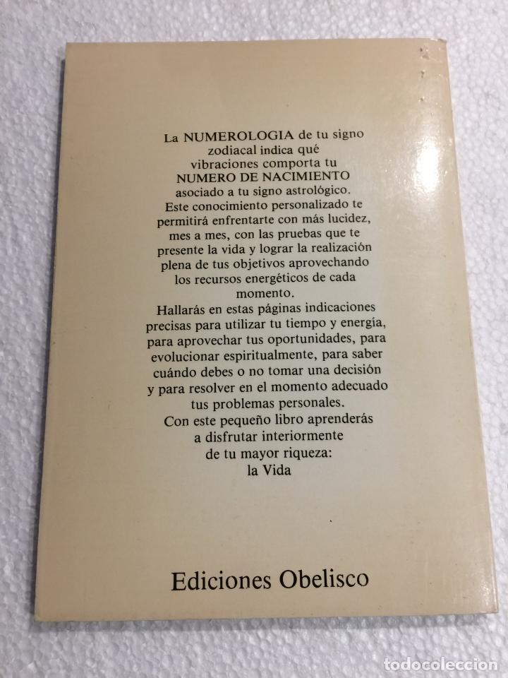 Libros de segunda mano: Numerolog&iacute;a de Leo - Paul & Valeta Rice - Foto 5