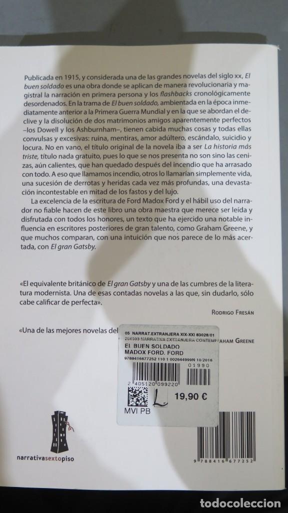 Libros de segunda mano: 2016.- EL BUEN SOLDADO. FORD - Foto 3