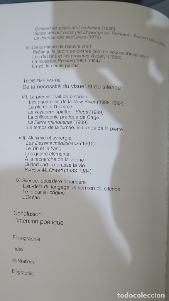 Libros de segunda mano: ECRIRE SUR L&acute;EAU. L&acute;ESTHETIQUE DE JOHN CAGE - Foto 3