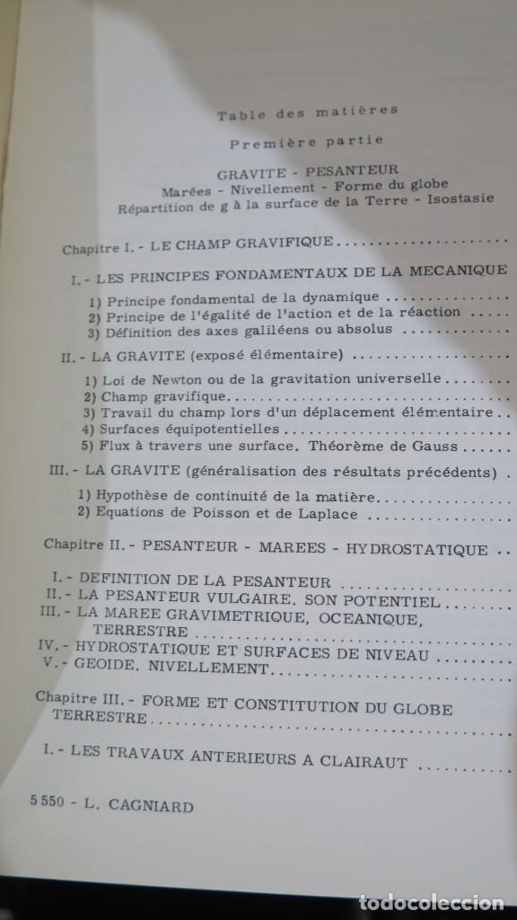 Libros de segunda mano: INTRODUCTION A LA PHYSIQUE DU GLOBE. CAGNIARD - Foto 2