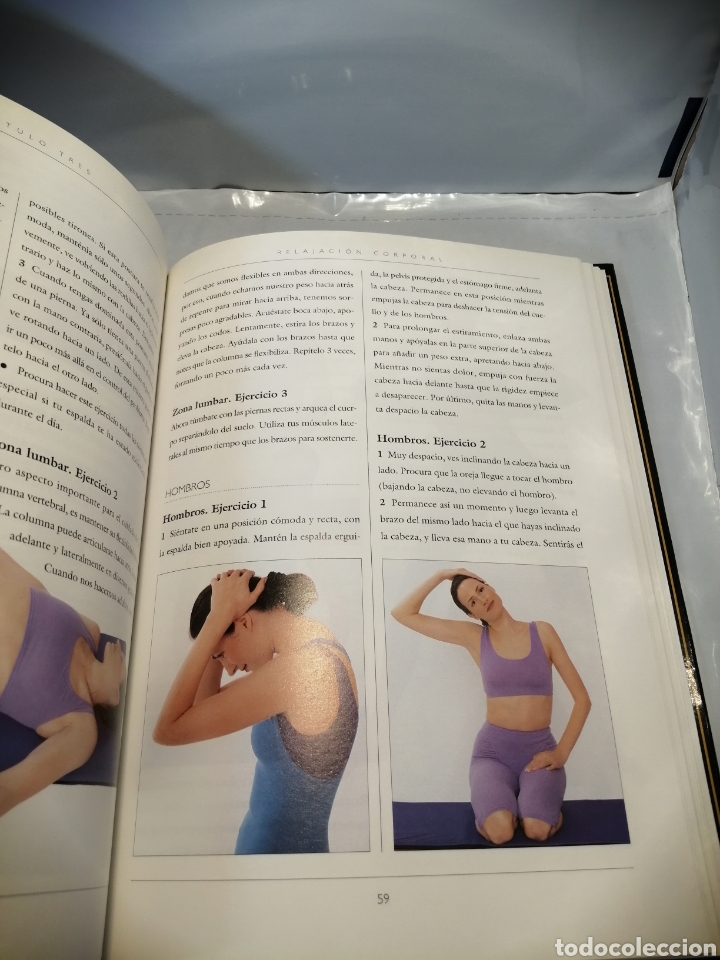 Libros de segunda mano: Relajaci&oacute;n: Un Programa Ilustrado de Ejercicios, T&eacute;cnicas y Meditaci&oacute;n (Primera edici&oacute;n) - Foto 4