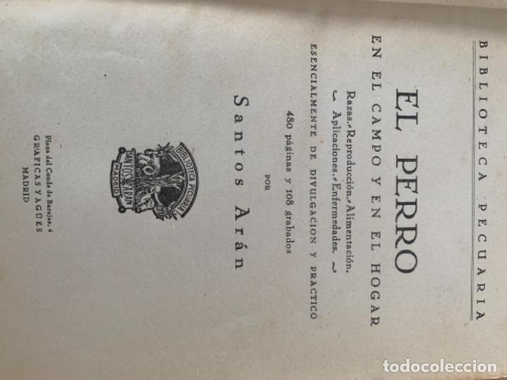 Libros de segunda mano: El perro, en el campo u en el hogar (Bol, 1) - Foto 2