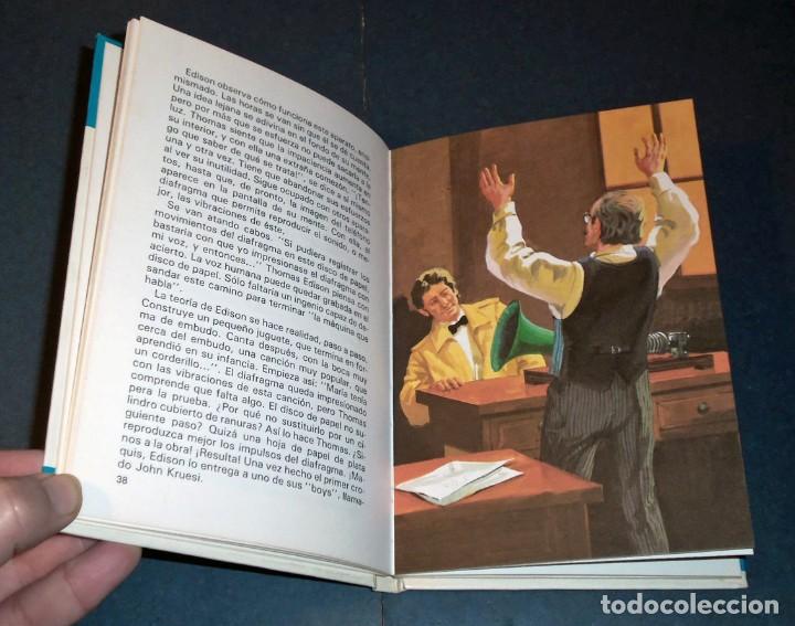 Libros de segunda mano: Libro &rdquo;Vidas Ilustres - THOMAS A. EDISON&rdquo; (Susaeta Ediciones) - Foto 2