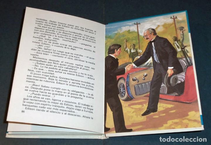 Libros de segunda mano: Libro &rdquo;Vidas Ilustres - THOMAS A. EDISON&rdquo; (Susaeta Ediciones) - Foto 3