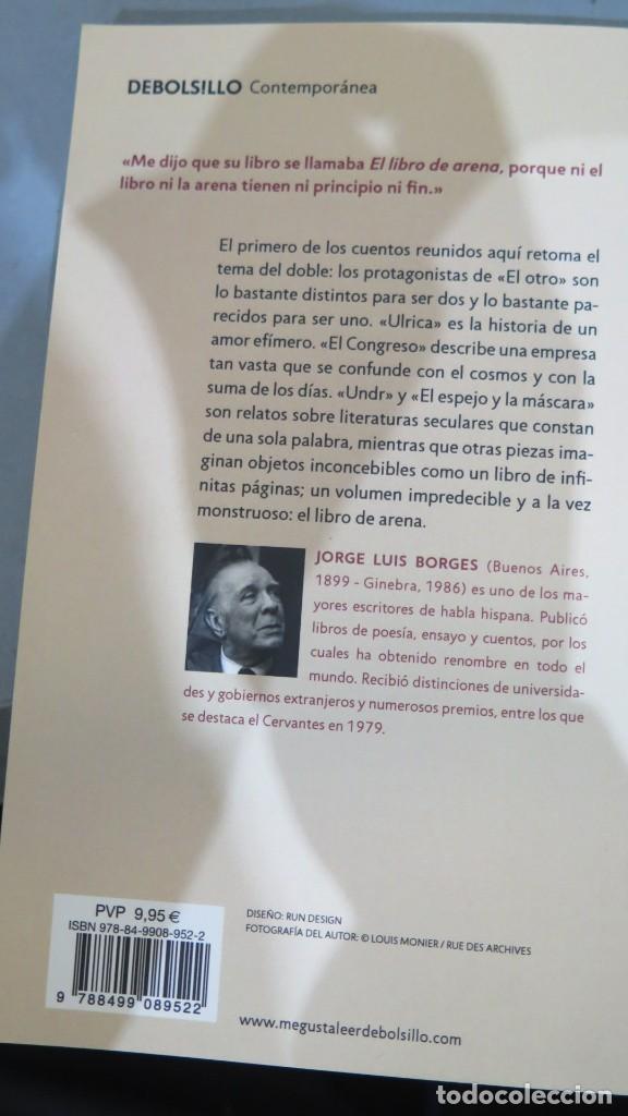 Libros de segunda mano: EL LIBRO DE ARENA. BORGES - Foto 2