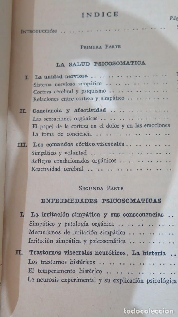 Libros de segunda mano: LA MEDICINA PSICOSOMATICA. PAUL CHAUCHARD: - Foto 2