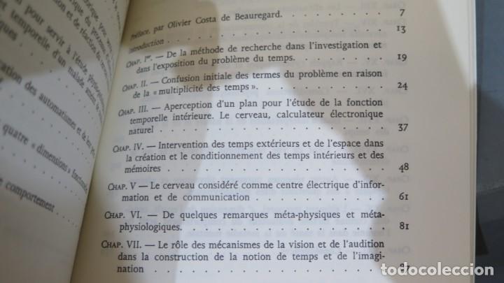 Libros de segunda mano: LE TEMPS, QUATRI&Eacute;ME DIMENSION DE L&acute;ESPRIT. WALLIS - Foto 2