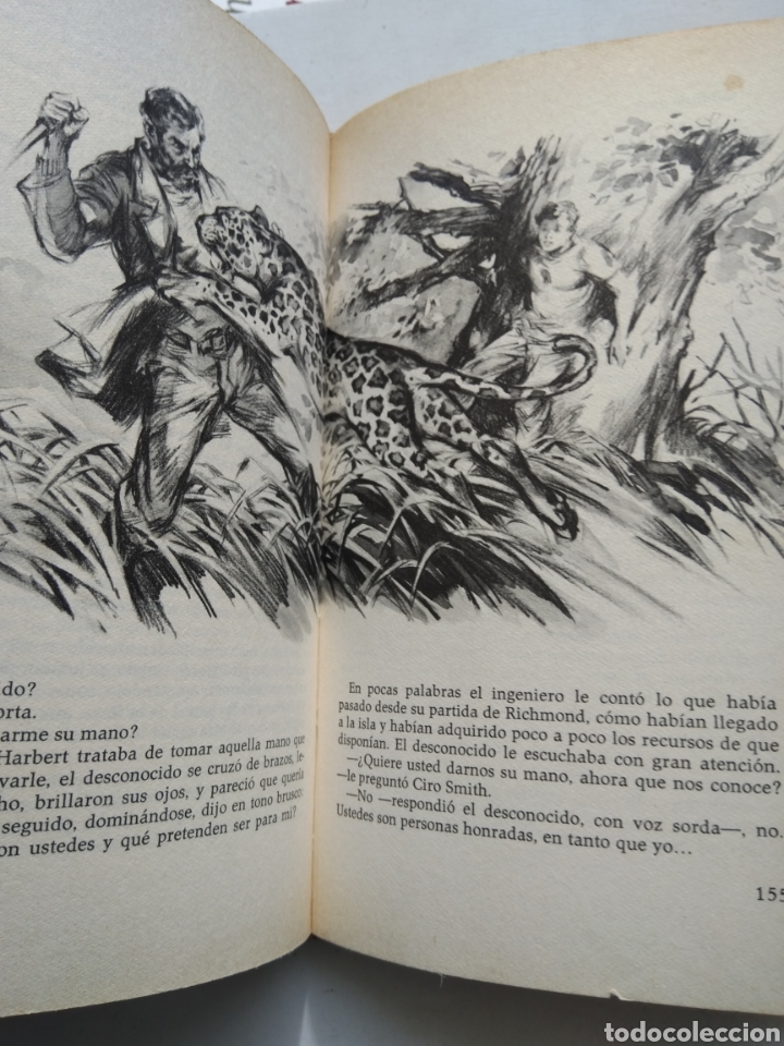 Libros de segunda mano: LA ISLA MISTERIOSA/JULIO VERNE - Foto 3