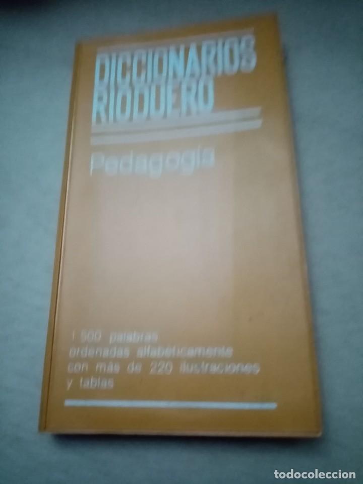 Libros de segunda mano: DICCIONARIOS RIODUERO. PEDAGOG&Iacute;A. C1L - Foto 1