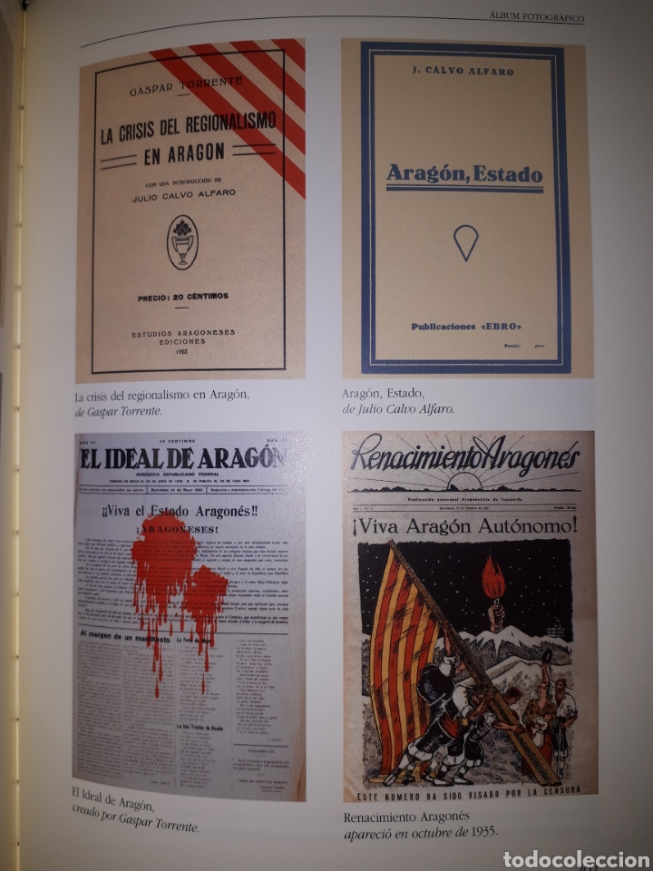 Libros de segunda mano: EL ARAGONESISMO ANTONIO PEIR&Oacute; - Foto 4