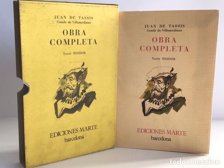 Libros de segunda mano: OBRA COMPLETA / JUAN DE TASSIS / MARTE 1967 - Foto 1