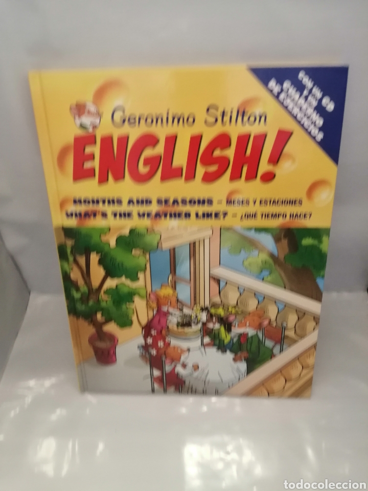 Second hand books: GERONIMO STILTON ENGLISH: MONTHS AND SEASONS / WHATS THE WEATHER LIKE? INCLUYE CD