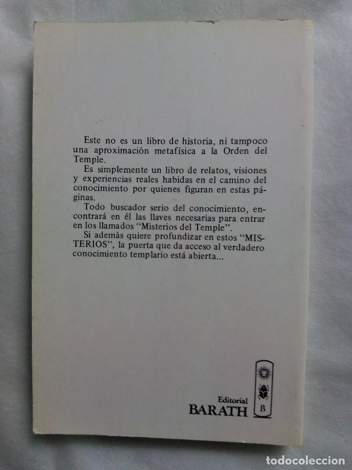 Libros de segunda mano: LOS TEMPLARIOS. ENCUENTROS, VISIONES Y CONOCIMIENTO / ARNAULD DE SAINT JACQUES - Foto 2