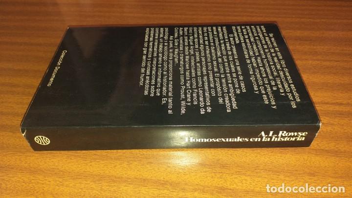 Libros de segunda mano: Homosexuales en la historia. --- A. L. Rowse - Foto 7