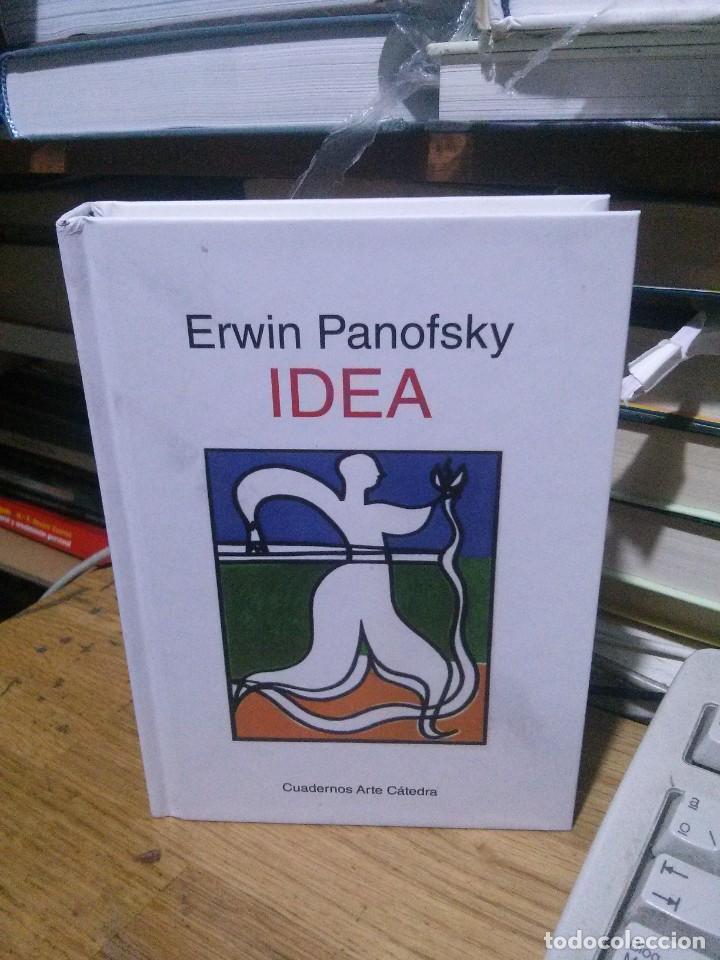 Libros de segunda mano: IDEA, CUADERNOS DE ARTE, ERWIN PANAFSKY, ED. C&Aacute;TEDRA - Foto 1