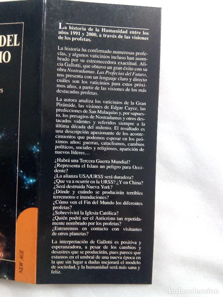 Libros de segunda mano: LAS PROFEC&Iacute;AS DEL FIN DEL MILENIO 1991-2000 / A. GALLOTTI - Foto 4