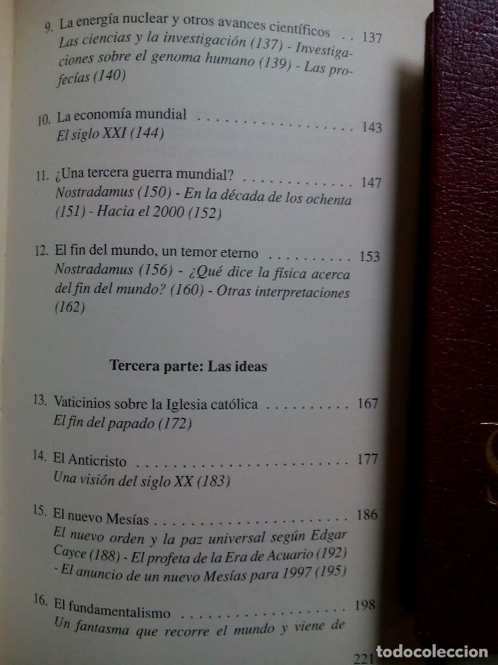 Libros de segunda mano: LAS PROFEC&Iacute;AS DEL FIN DEL MILENIO 1991-2000 / A. GALLOTTI - Foto 10