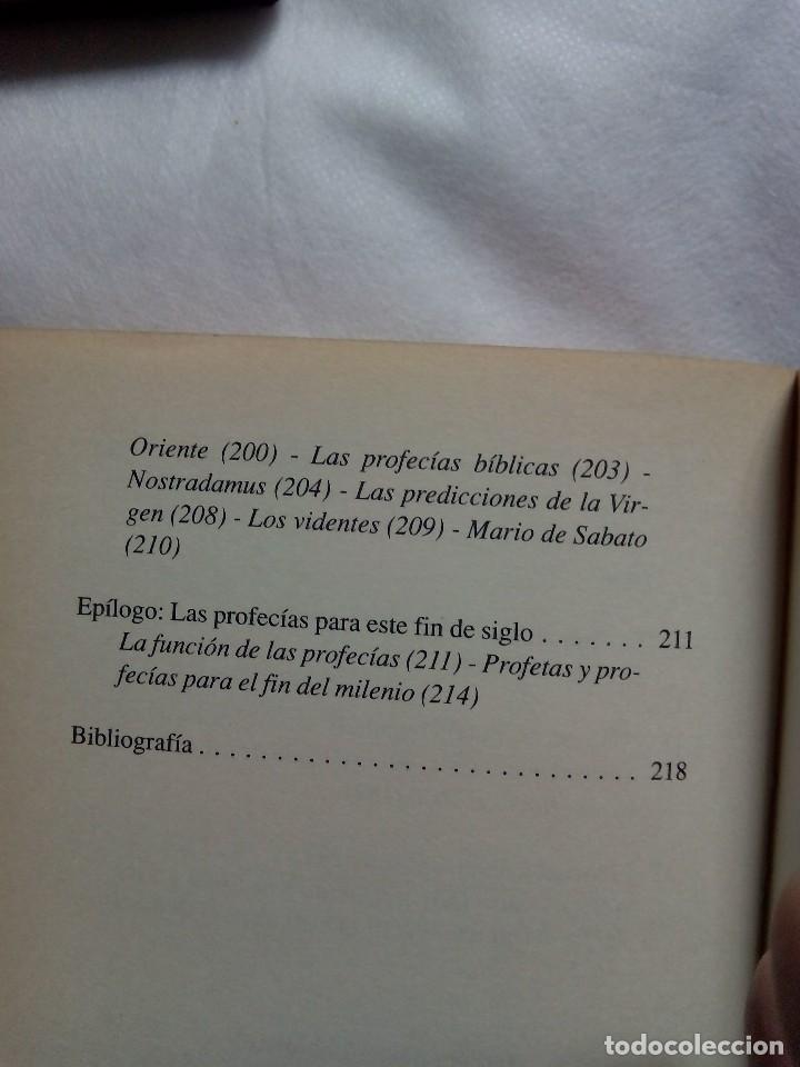 Libros de segunda mano: LAS PROFEC&Iacute;AS DEL FIN DEL MILENIO 1991-2000 / A. GALLOTTI - Foto 11